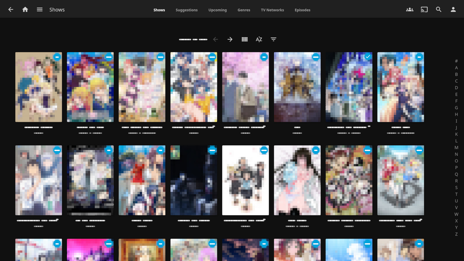 Jellyfin Series Poster View